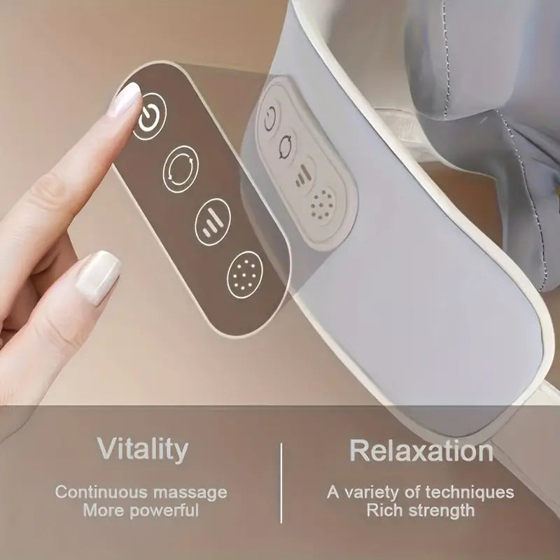 Masseur cervical rechargeable — Gris