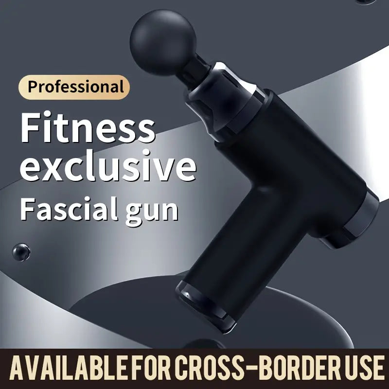 Mini pistolet de massage rechargeable USB-C — Noir