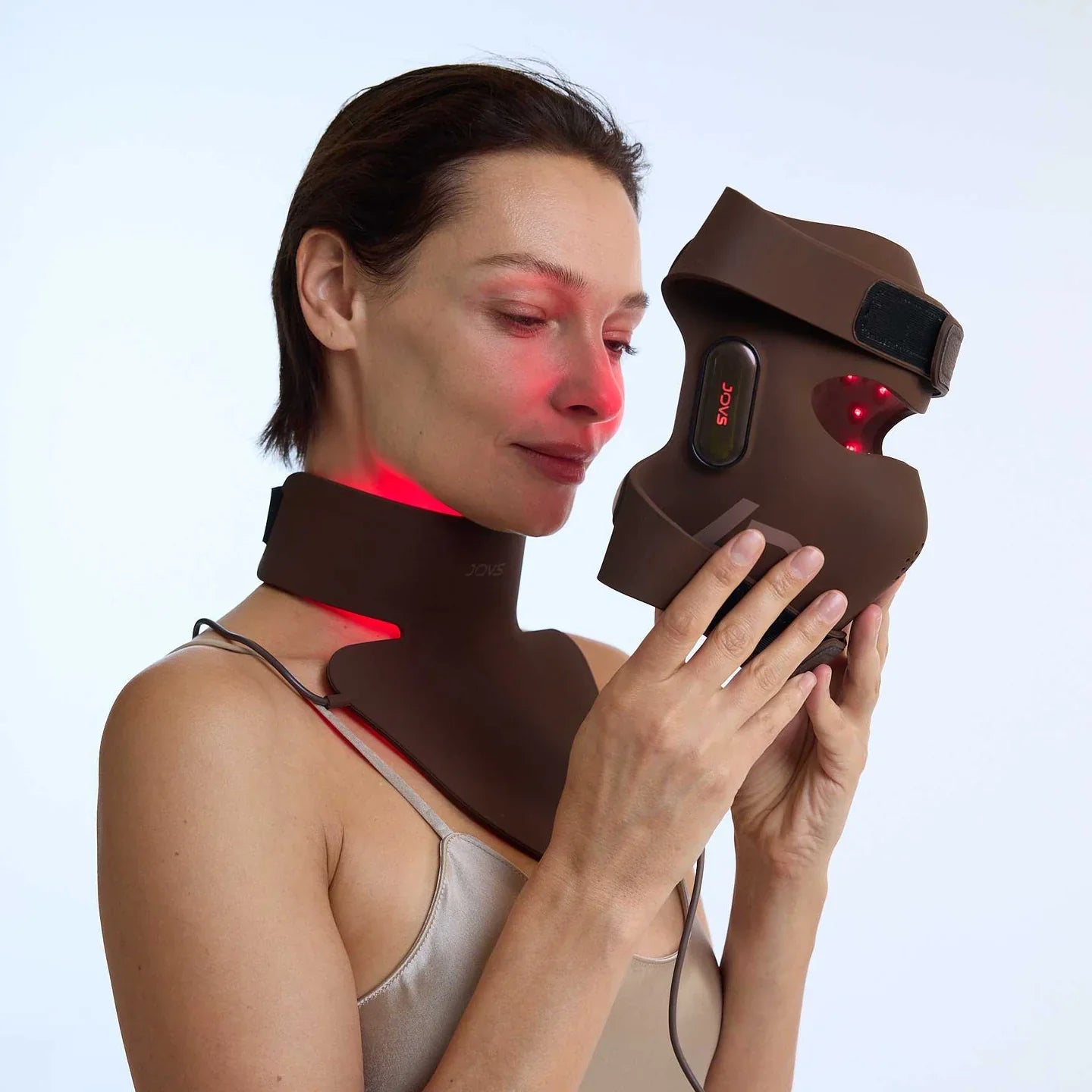 Neck & Chest Mask Red Light