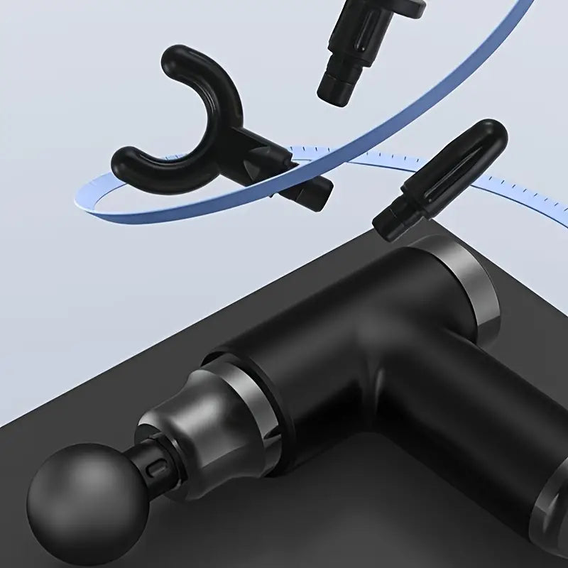 Mini pistolet de massage rechargeable USB-C — Noir